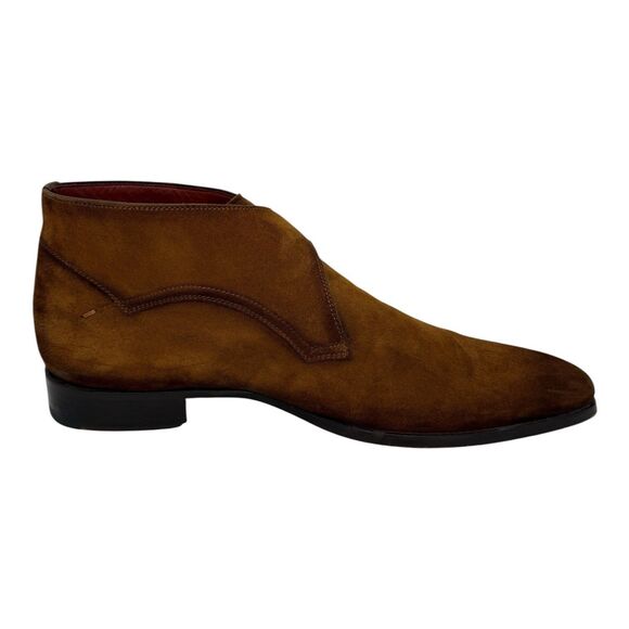 Magnanni Marco Single Monk Strap Boots 18906 Brown Sueded Leather 41 - 8US main image 6